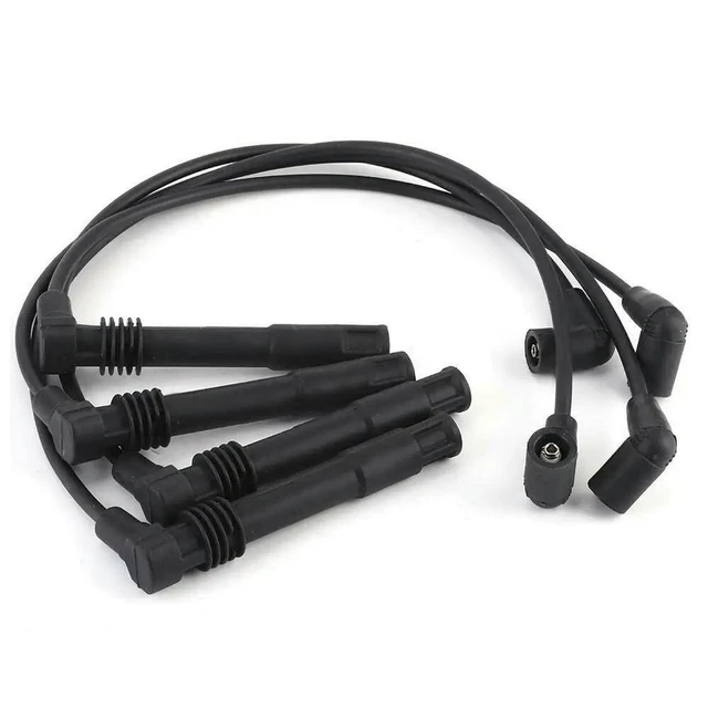 Alt view image 2 of 3 - Ignition Cable Kit Spark Plug Cable 036905409K For Bora GOLF 4 1J Lupo 6X 6E 1.4 + 1.6 Car Accessories