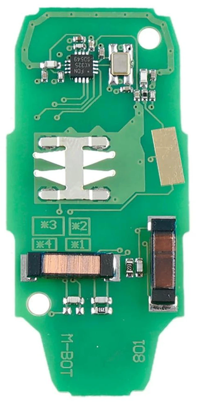 Main image of Car Remote Key 3 Buttons Fit For Ford Focus C-Max Mondeo Kuga Fiesta B-Max 433Mhz