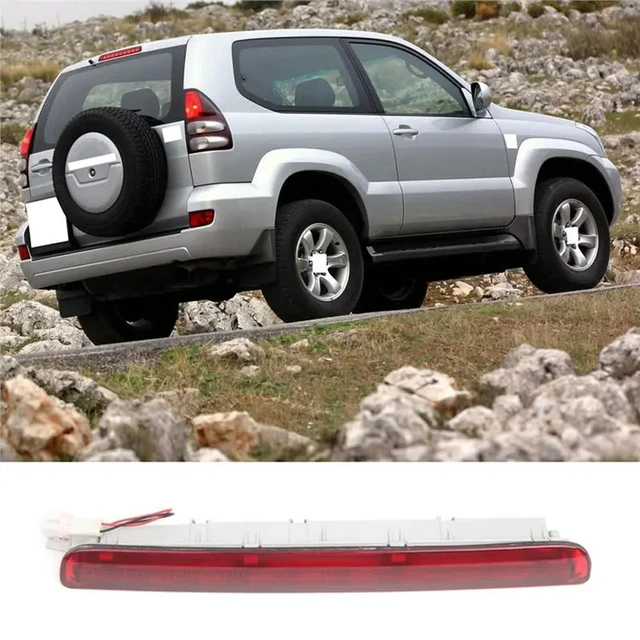 Alt view image 2 of 3 - High Level Brake Light For Toyota Kooloozer Barracuda Barracade Lexus GX470 2003-2009- Third Brake Light 81570-60081 8157060