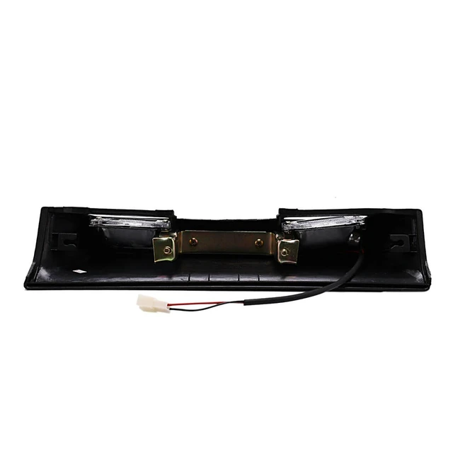 Alt view image 3 of 3 - Black License Plate Light Tail Gate Door Registration License Plate Light For Pajero Montero Shogun MK II 2 1990-