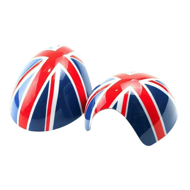 Alt view image 2 of 3 - Car Door Side Mirror Covers For Mini Cooper R55 R56 R57 R58 R60 R61 Power Fold Mirror