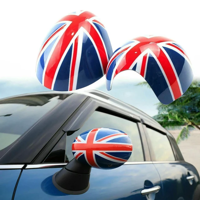 Alt view image 3 of 3 - Car Door Side Mirror Covers For Mini Cooper R55 R56 R57 R58 R60 R61 Power Fold Mirror