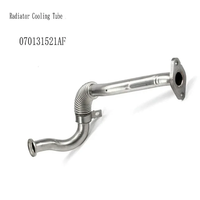 Alt view image 2 of 3 - For VW Transporter Kombi Camper 7H T5 Caravelle Cooling Tube Radiator Turbocharged 070131521AF