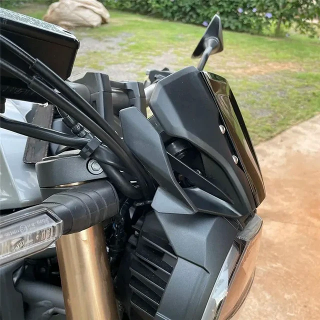 Alt view image 2 of 3 - Motorcycle Front Screen Windshield Windscreen Wind Deflector Parts For HONDA CB650R CB1000R CB 650R 1000R