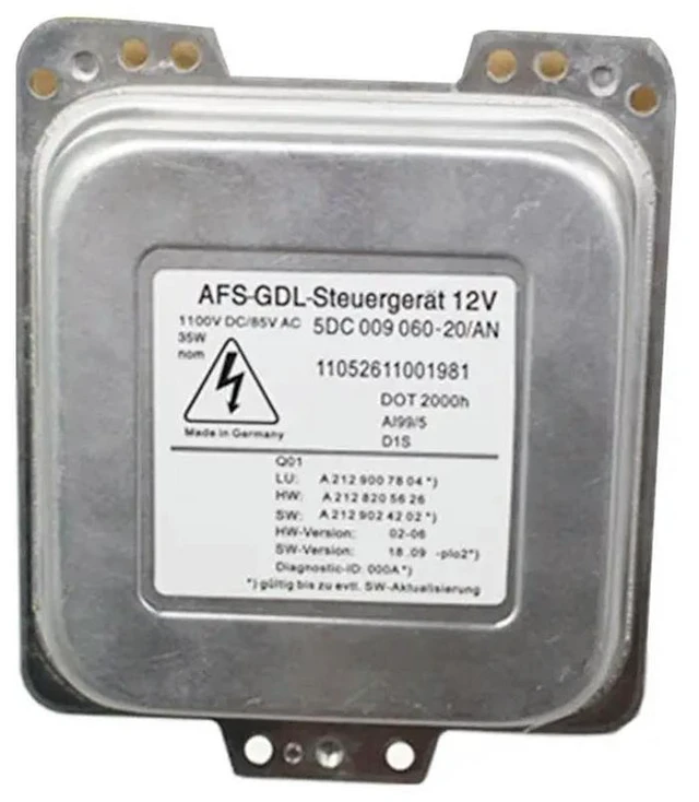 Alt view image 2 of 3 - D1S Xenon HID Headlight Ballast Module For H-Ella AFS-GDL 5DC009060-20 W212 C207 A207 A2129007804 Car Accessories