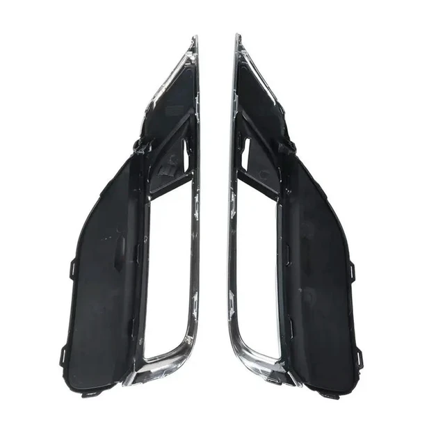Alt view image 2 of 3 - 2Pcs Front Bumper Fog Light Grill Grilles Cover Trim Left+Right For Honda CR-V CRV 2015-2016