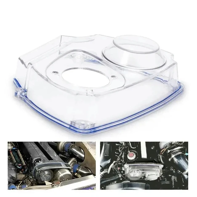 Alt view image 2 of 3 - Gear Cam Pulley Timing Belt Cover Fit For NISSAN Skyline R32 R33 GTS RB25DET