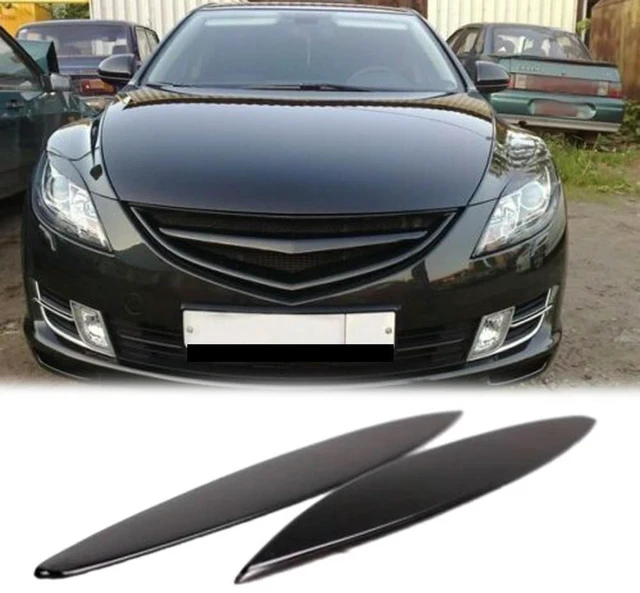 Main image of 2Pcs Car Eyelids Eyebrows Headlights Covers Eyelash For Mazda 6 GH / Atenza 2008-2012