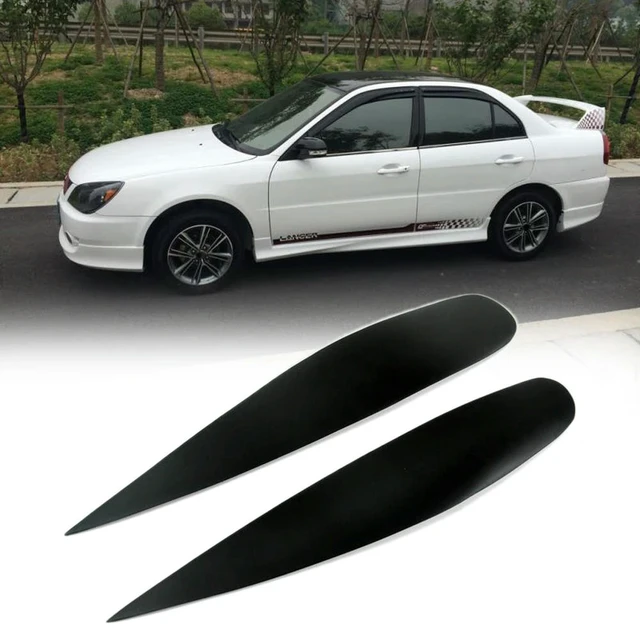 Alt view image 2 of 3 - Car Front Eyelids Eyebrows Headlights Narrow Covers For Lancer IX 9 Cedia 2003-2009