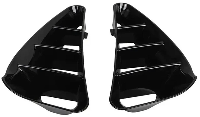 Alt view image 3 of 3 - Saddlebag Scuff Protector Trim Fairing Cover 1 Pair For Honda GL1800 2001-2011 Motorcycle Saddle Bag Louvered Covers