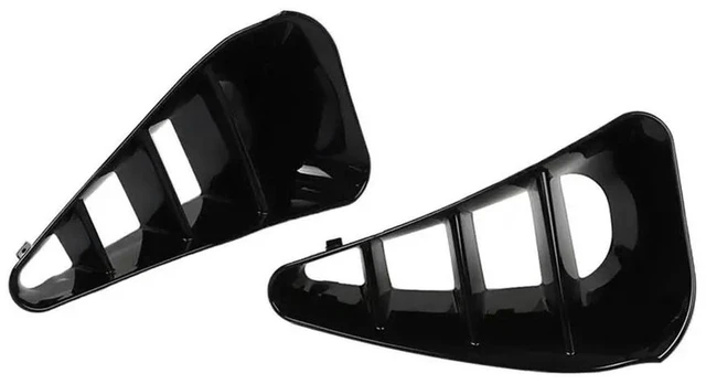 Alt view image 2 of 3 - Saddlebag Scuff Protector Trim Fairing Cover 1 Pair For Honda GL1800 2001-2011 Motorcycle Saddle Bag Louvered Covers