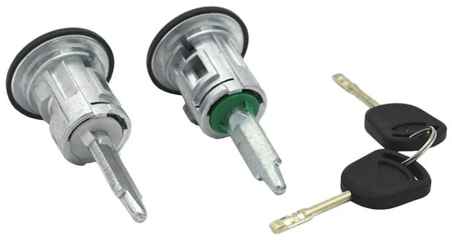 Main image of Car Front Door Left And Right Door Locks Left And Right Lock Kit With 2 Keys For Ford Transit MK6 MK7 2006-2014