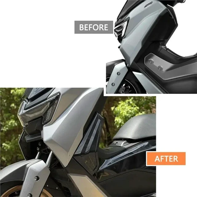 Alt view image 3 of 3 - Wind Wing Leg Shield Motorcycle Winding Strip Side Protection For NMAX125 V3 NMAX155 V3 2025 2026