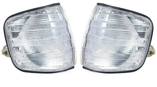 Main image of For Mercedes Benz W126 260SE 280SE 300SE 380SE 420SE 300SEL 500SEL 560SEL Front Side Marker Corner Light Accessories