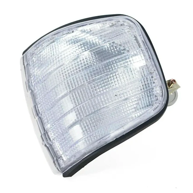 Alt view image 3 of 3 - For Mercedes Benz W126 260SE 280SE 300SE 380SE 420SE 300SEL 500SEL 560SEL Front Side Marker Corner Light Accessories
