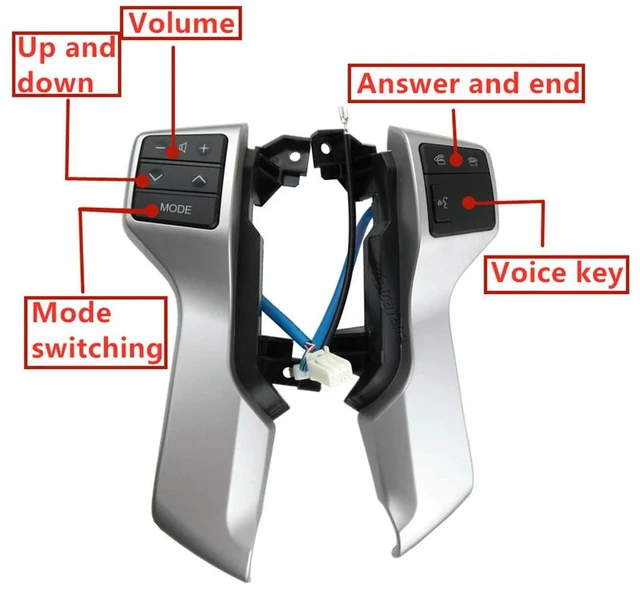 Main image of Car Multifunction Steering Wheel Control Switch 84250-60160 For Toyota Land Cruiser Prado 150 GRJ150 KDJ150