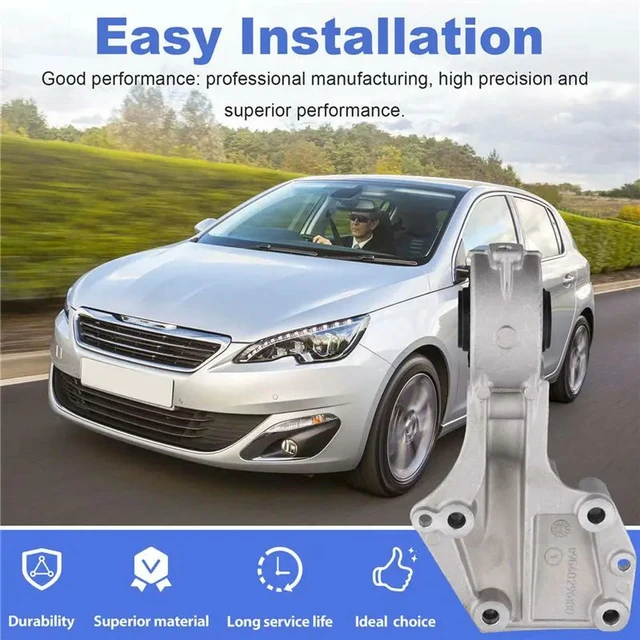 Alt view image 2 of 3 - 9640296180 Car Engine Mount Engine Bracket Mount For 206 207 307 308 Citroen C2 C4 1.4 1.6 1807ES
