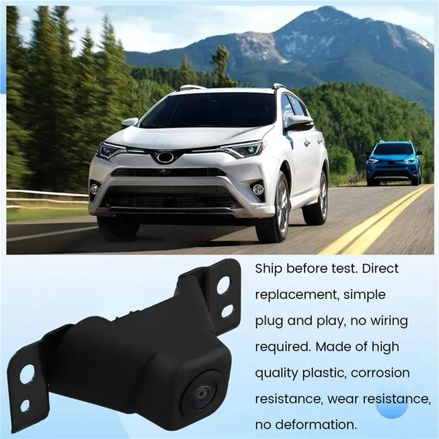 Alt view image 2 of 3 - Front View Camera Park Assist 86790-42130 For Toyota RAV4 2018- Front Image Camera Assembly 86790-42140 8679042130
