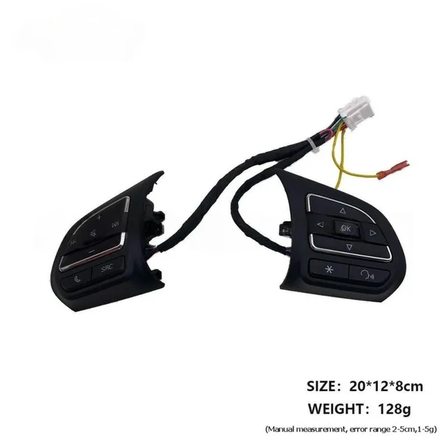 Alt view image 2 of 3 - Replacement Parts Steering Wheel Control Multifunction 10374070 For Switch Buttons For Roewe Ei5