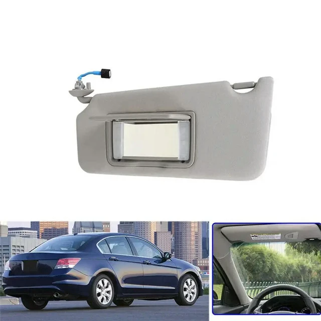 Alt view image 2 of 3 - 1 PCS 83280-TA5-A51ZA Car Left Driver Side Sun Visor With Mirror For Honda Accord 2008-2012 83280TA5A51ZA Replacement Parts