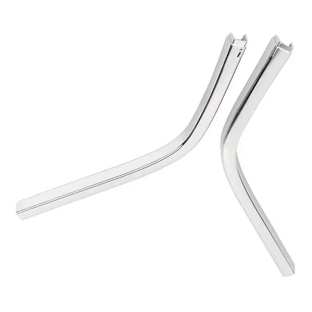 Alt view image 2 of 3 - Motorcycle Fairing Trim Upper Strips 1 Pair Chrome For Honda Gold Wing GL1500 GL1500A L1500SE 1988-2000