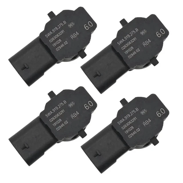Alt view image 3 of 3 - Parking Sensor 5WA. 919.275. B PDC 4Pcs 5WA919275BGRU For VW Golf A3 Q4 E-Tron Skoda Enyaq 2021-2025 Radar Eye Sensor