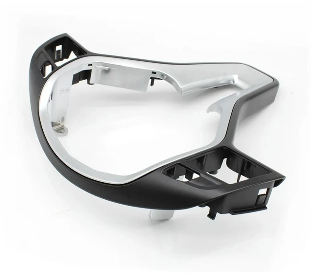 Alt view image 3 of 3 - Car Steering Wheel Outer Frame Chromed Cover Trim For Mercedes Benz C E GLK CLS Class W176 W246 W204 W212 GLK204 W156