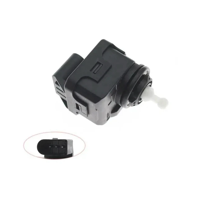 Alt view image 2 of 3 - 2PCS 1U0941295 Front Headlight Leveling Adjustment Motor For A3 A4 B5 A6 C5 Avant A8 D2 SKODA OCTAVIA I 4B0941295