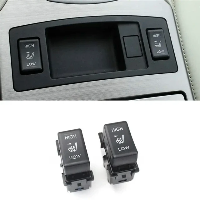 Alt view image 2 of 3 - For Subaru Legacy 2009- 2015 Front Seat Control Switch 83245AE11A 83245AJ001 Heater Adjustment Button For Outback 2010- 2014
