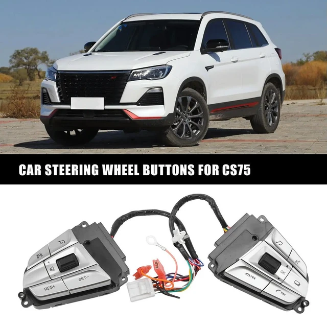 Alt view image 3 of 3 - Car Steering Wheel Buttons For Changan CS75 CS75 Audio Volume Cruise Controller Function Switch