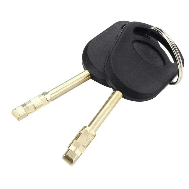 Alt view image 2 of 3 - 6Pcs Front Rear Door Ignition Full Left Right Lock Set With 2 Keys For Ford Transit Mk5 1994-2000