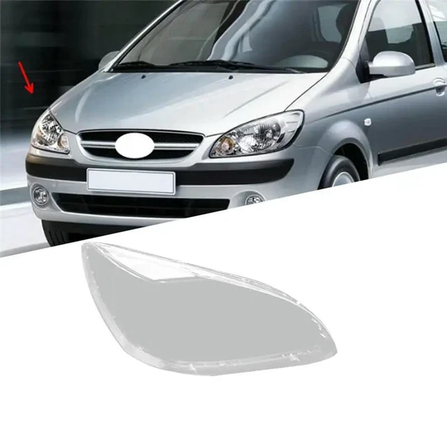 Alt view image 3 of 3 - Car Headlight Shell Lamp Shade Transparent Lens Cover Headlight Cover For Getz 2006-2011
