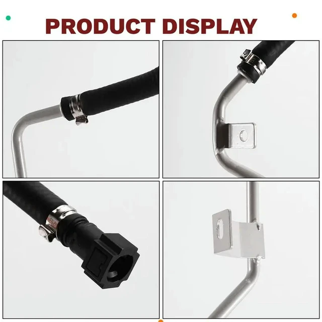 Alt view image 3 of 3 - Coolant Bottle Water Supply Pipe For Jeep Cherokee
