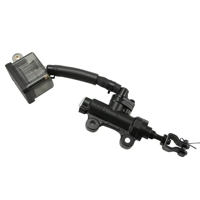 Alt view image 2 of 3 - Brake Pump Rear Master Cylinder Oil Tank Lower Assembly Foot Brake Pipe For 450SR SR450 Motorcycle Assy