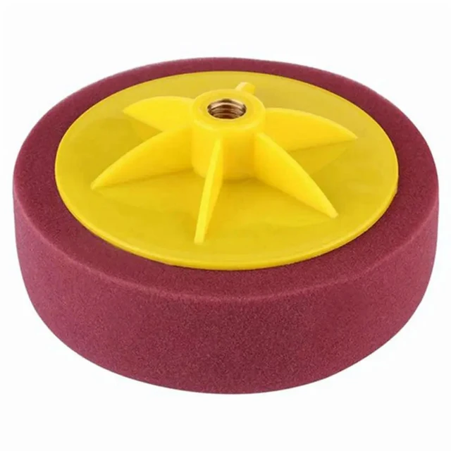 Alt view image 2 of 3 - 12 Pcs 6 Inch/15Cm Car Polishing Waxing Pad Sponge M14 Wheel Polishing Waxing Pad Kit Tool For Car Polisher