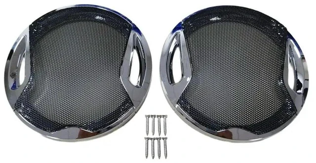 Main image of Rear Speaker Grills Trim Mesh Covers For Electra Glide FLHTCU FLHTCUL FLHTK FLHTKL FLTRU 2014-2023