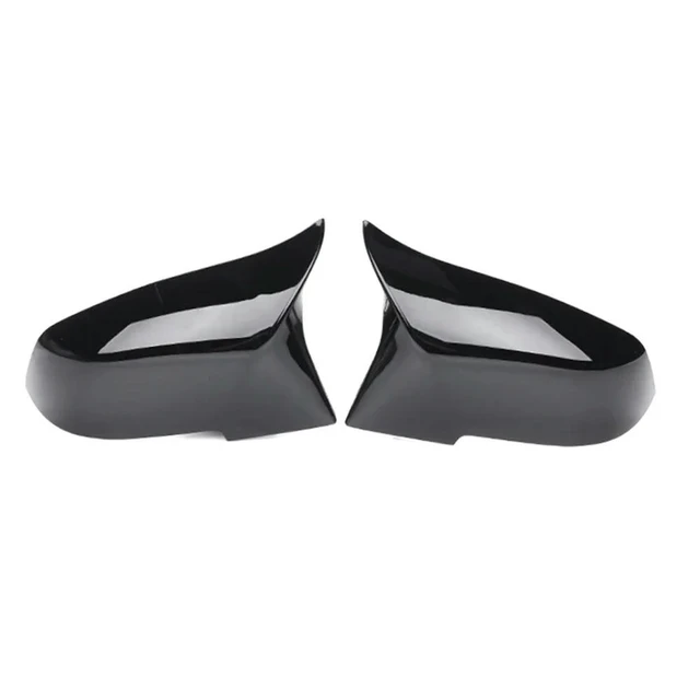 Alt view image 3 of 3 - Highly Recommended.Car Door Mirror Covers, Gloss Black Rearview Side Mirror Covers Caps