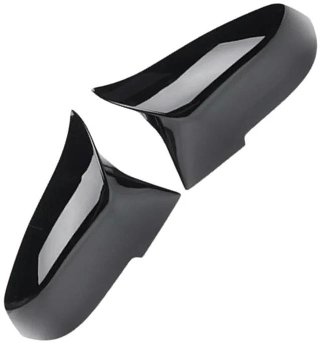 Main image of Highly Recommended.Car Door Mirror Covers, Gloss Black Rearview Side Mirror Covers Caps