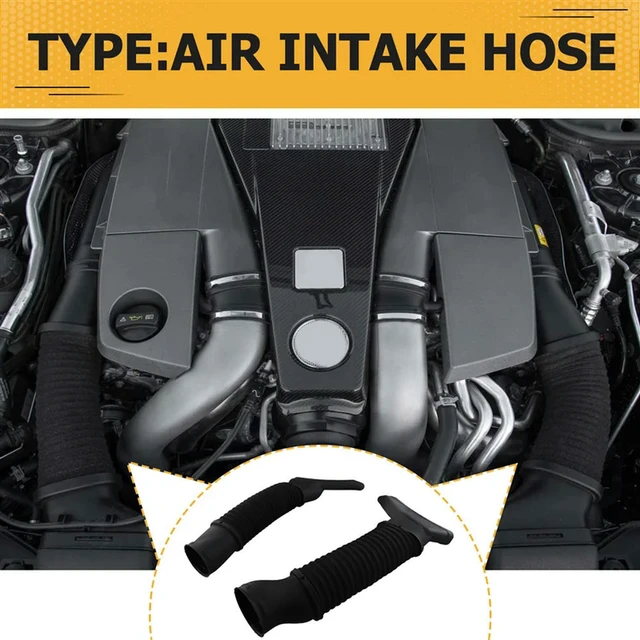 Alt view image 2 of 3 - Left/ Right Air Intake Hoses For W222 S350 S320 S300 S500 S600 S63 2015-2022 Air Inlet Duct