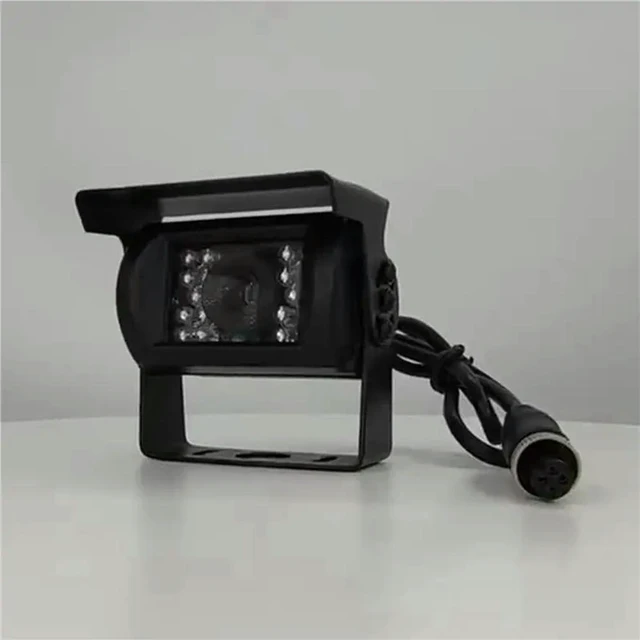 Alt view image 3 of 3 - 3X Aviation Head Car Rear View Monitor Upgrade 700Tvl Ccd 18 Ir Leds Reversing Camera 12/24V For Truck Caravan Bus