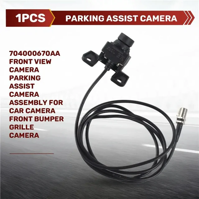 Alt view image 3 of 3 - For Chery 704000670AA Parking Assist Front View Camera Assembly Car Front Bumper Grille Camera