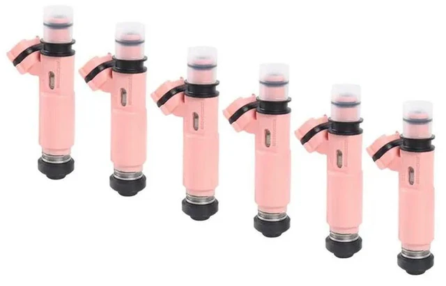 Main image of 6Pcs 195500-4140 Fuel Injectors Fit For Pajero Sport 6G72 3.0 MR507376