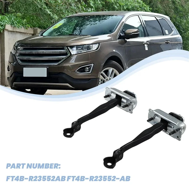 Alt view image 3 of 3 - 2PCS Front Door Hinged Check Strap Limit Rod Stop FT4B-R23552-AB For Ford Edge 2015-2020 FT4BR23552AB Door Hinged Strap