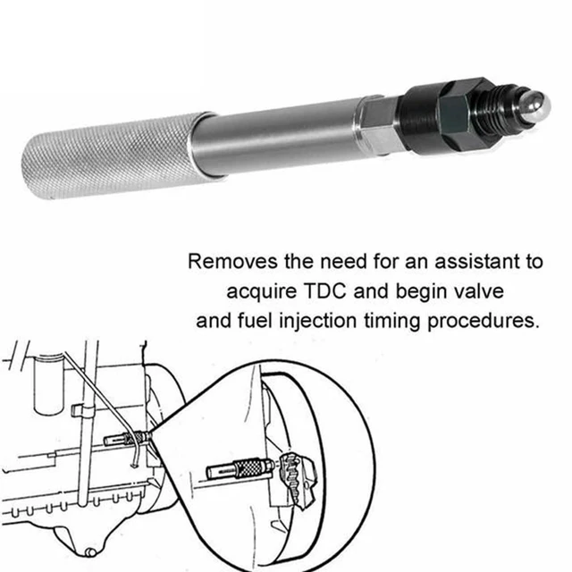 Alt view image 2 of 3 - For Caterpillar(CAT) 3406E C-15 C-16 TDC Valve/Injection Timing Service Tool Kit-Automatic Timing Lock Pin With Adapter