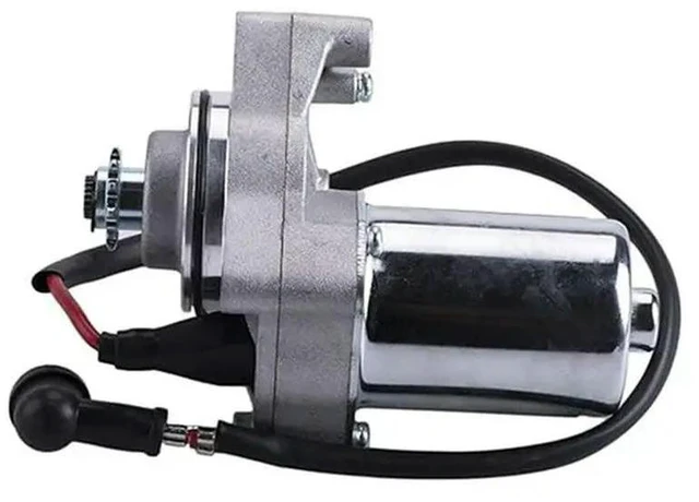 Alt view image 2 of 3 - Starter Motor For 125Cc 110Cc 90Cc 70Cc 50Cc ATV Dirt 4 Wheelers SSR Roketa Tao Tao Coolster Jonway Sunl Go Karts 3 Bolt