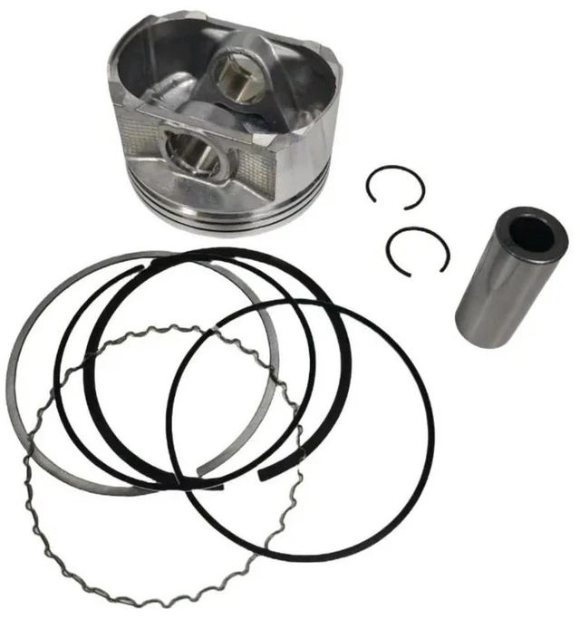 Main image of Piston Assy Ring Pin Circlip 192MR-1004001 Fits For Polaris 500 Xinyang Kazuma For Jaguar 500 ATV 500 Stain J500