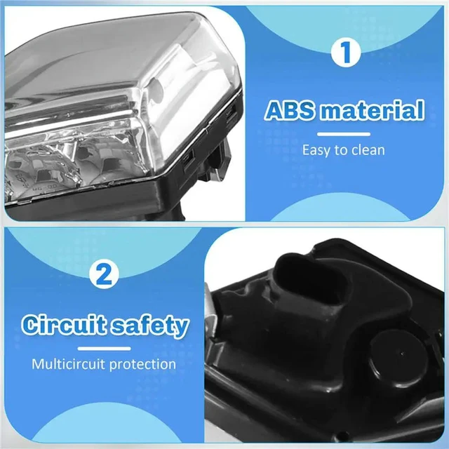 Alt view image 2 of 3 - 1Set Truck Led Side Lamp Corner Lamp Signal Light For Mercedes Benz Actros MP5 9608201421 9608201521