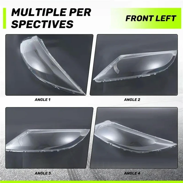 Alt view image 3 of 3 - Car Head Light Lamp Lens For Kia Sportage R 2009-2012 Headlight Cover Car Replacement Auto Shell