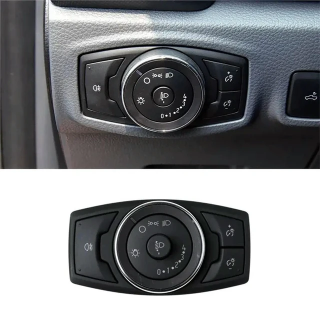 Alt view image 2 of 3 - For Ford Ranger 2016-2020 Accessories DG9T-13D061-JEW DG9T13D061JEW Headlight Switch Control