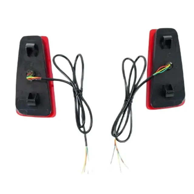 Alt view image 2 of 3 - US Version 1 Pair Dynamic LED Rear Bumper Light Brake, Fog Turn Signal For Subaru Outback 2015-2020